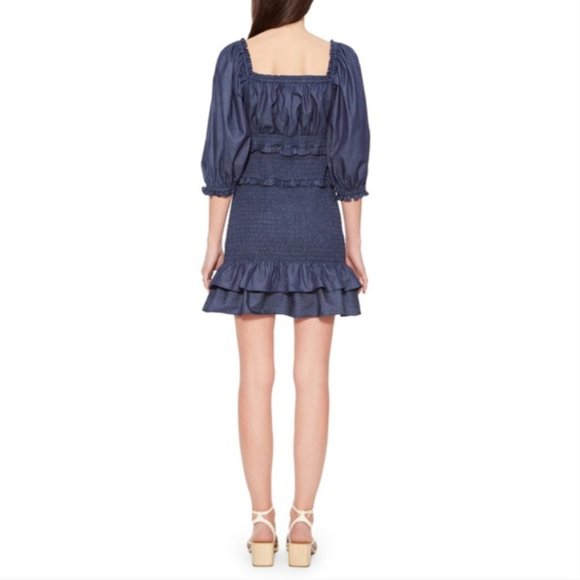 Parker Antoinette Denim Dress NWT Size S - Picture 4 of 7